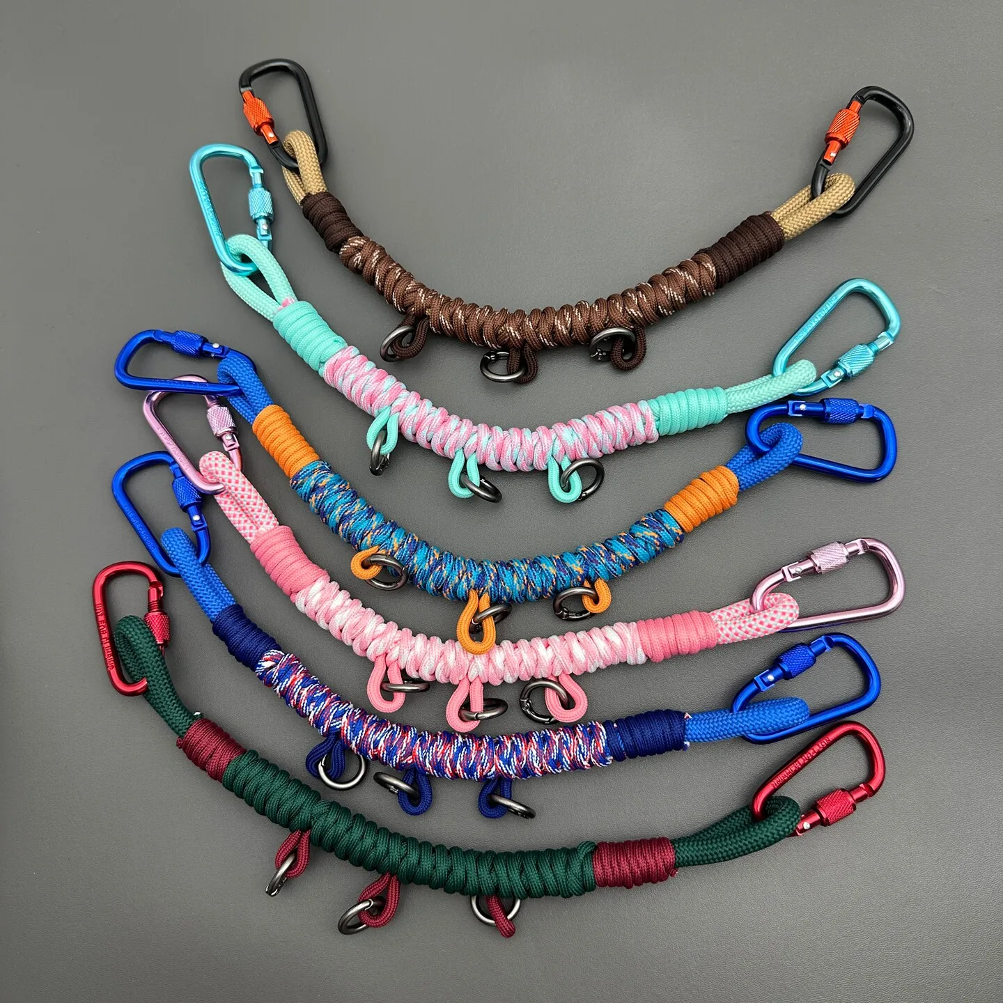 Handmade Backpack DIY Transformation Lanyard Hiking Any Braided Rope Expansion Handbag Pendant Decoration