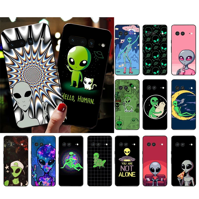 

Alien Phone Case For Google Pixel 9 Pro XL 8 7 6 Pro Pixel 8A 7A 6A 4A 3A 3XL Pixel 8 7 6 5 4