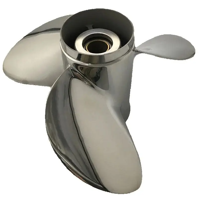 BoatMan® Stainless Steel Propeller Boat Accessories Marine Parts 12 1/4X9 For Honda 35HP 40HP 45HP 50HP 60HP Outboard Motor RH