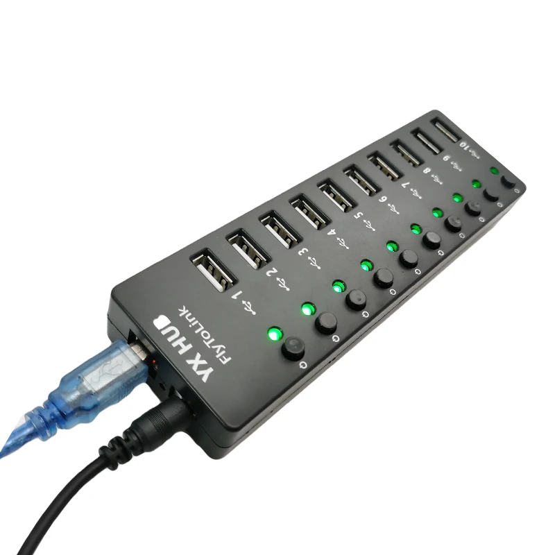 YX Bulk Stock USB TO UART TTL 3.3V Level Converter 8 Port USB Hub For Raspberry Pi And Provides More USB Capability To Your Pi