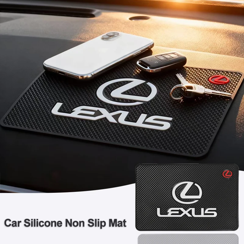 لوحة سيارة سجادة ضد الإنزلاق لزجة بطانة حماية من السيليكون السيارات الداخلية لكزس RX300 IS200 IS250 ES350 Ct200h UX250h NX300h RX350 ES300h