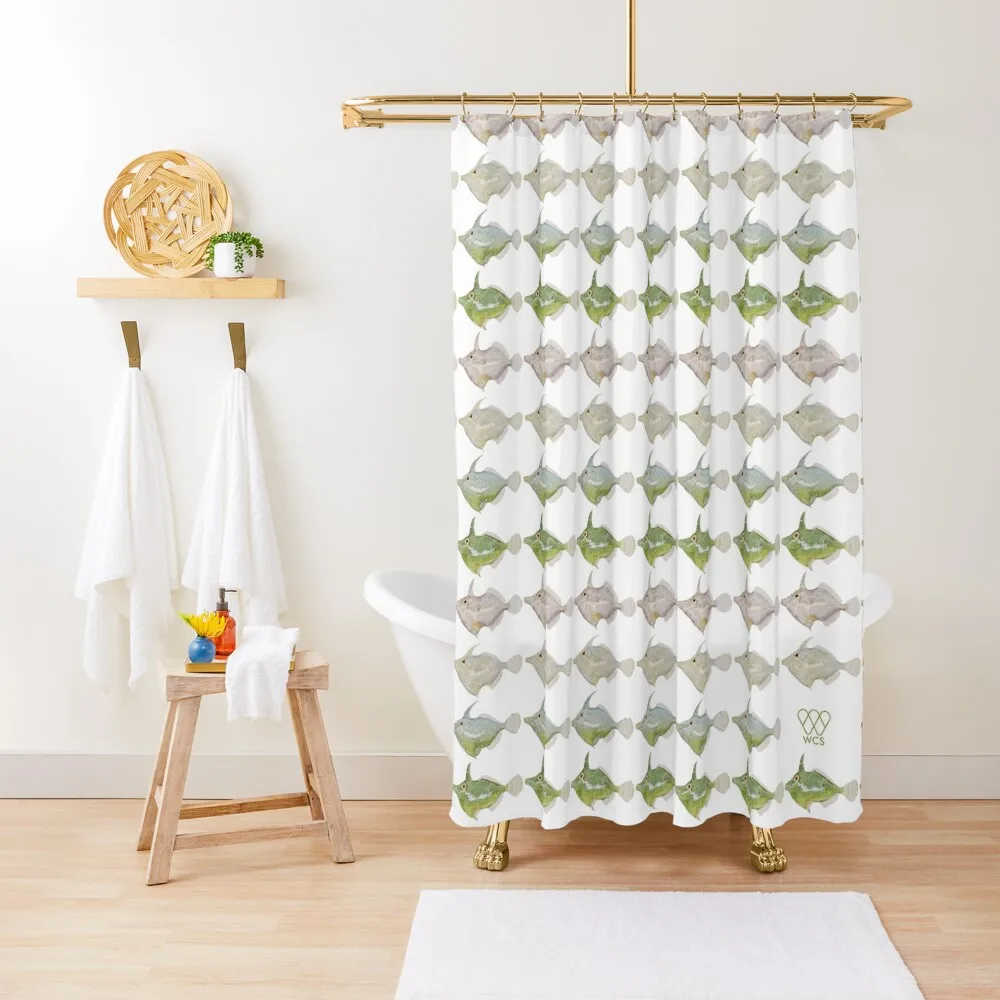 

Fringed Filefish Shower Curtain Bathroom Fabric For Bathrooms With Beautiful Designs Shower For Bathroom Set Curtain
