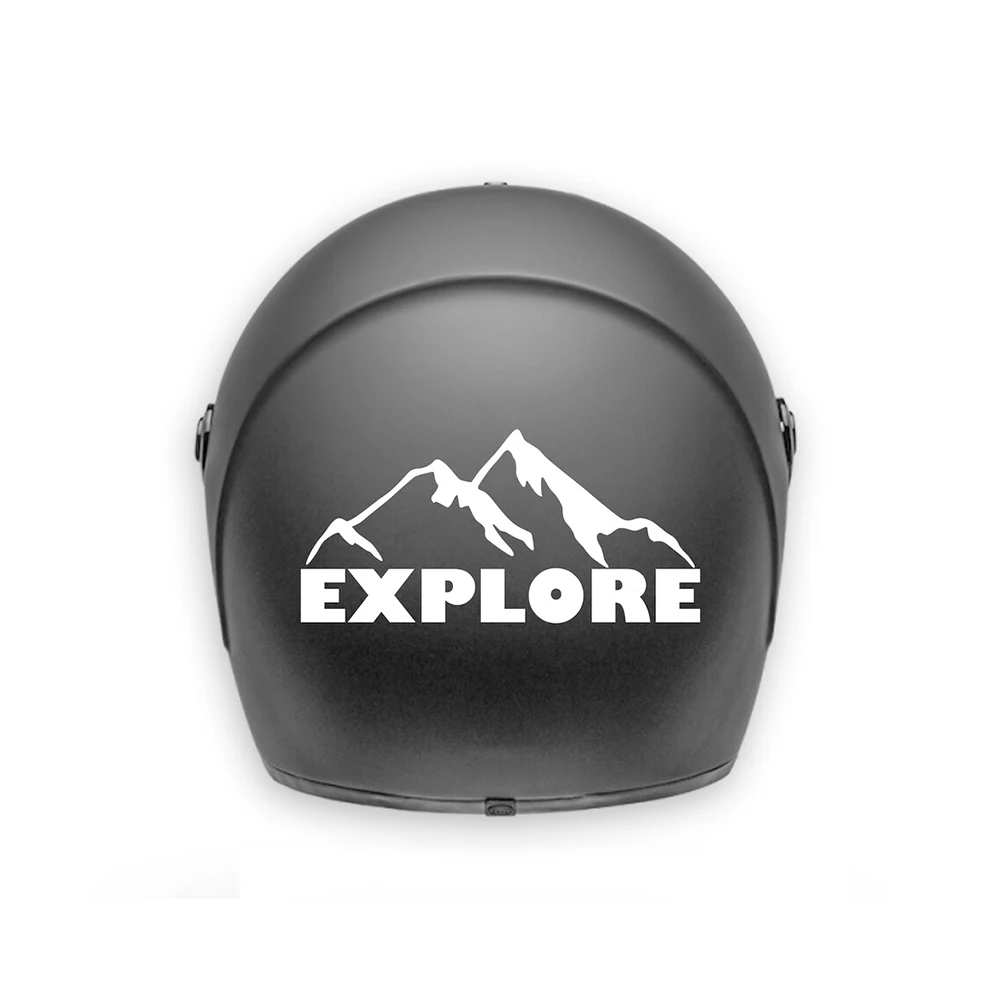 Explore Vinyl Stickers For Motorcycle Helmet Decals Decor Sticker Motor Helmet  Explore Vinyl Decal