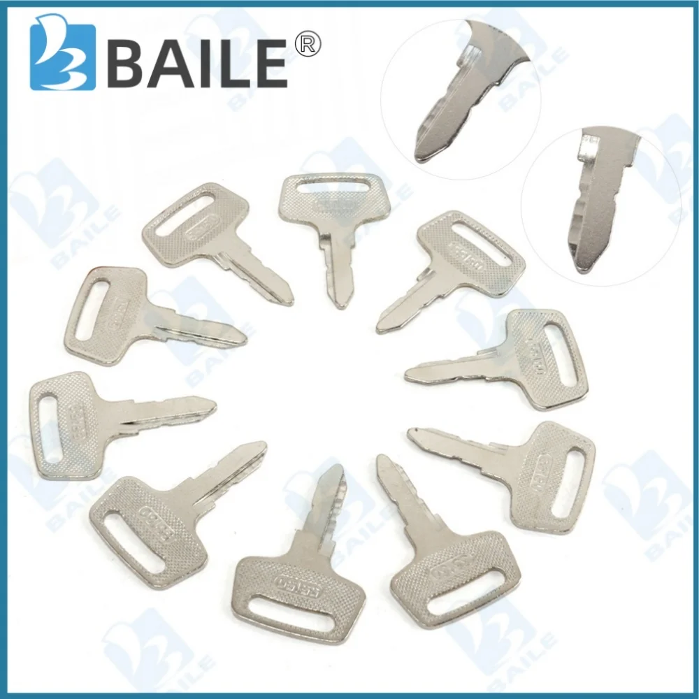 

10 шт. 37410-55150 ключи зажигания для трактора Kubota BX1500 BX1800 BX1830 BX22 BX2200 BX2230 B1550 B1750 55150 ключи переключателя