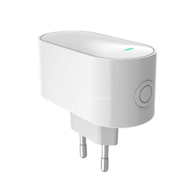 

Portable Indoor Smarts Plug Use with WiFi Integration Voice Controlled with Efficient Home Management Accessory Dropship