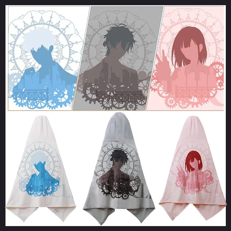 

Link Click Cheng Xiaoshi Lu Guang Qiao lin Cosplay Cape Halloween Hooded Cloak with Soft Fleece Blanket Anime Gift