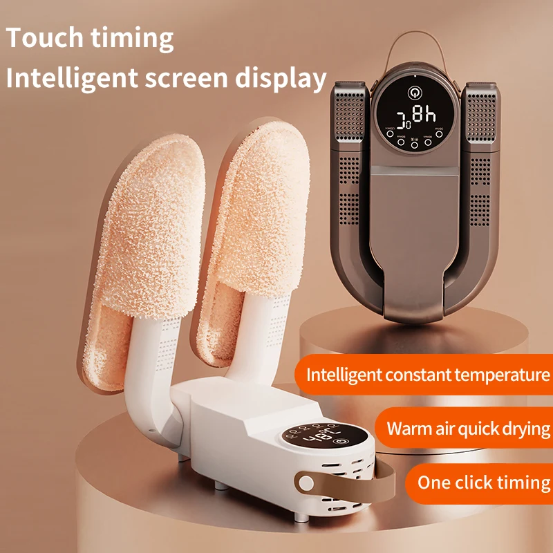 2025 New Intelligent Timer Shoe Dryer New Boot Warmer Eliminate Odor Quick Drying Boot Deodorizer Multi-functional Socks Dryers