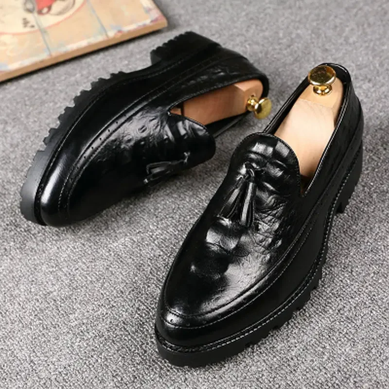 New Fashion  Designer Luxury Men Formal Leather shoes Men Dress Shoe Pointed Oxfords Shoes loafers driving shoes ch65