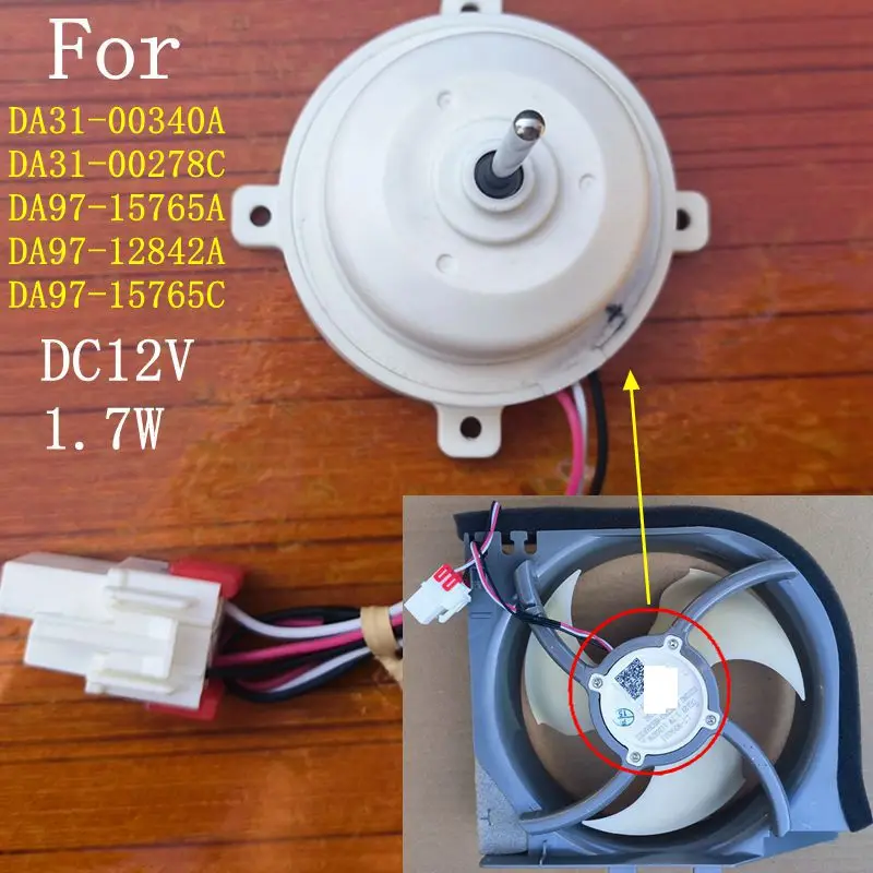 DA31-00278C DA97-15765A DA31-00340A DA97-12842A DA97-15765C for Sam sung Refrigerator Condenser Fan Motor parts