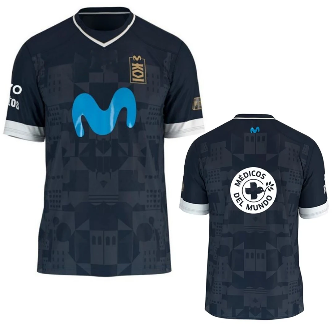 CAMISETA OFICIAL MAD LIONS KOI 2024 jersey CAMISETA OFICIAL MOVISTAR KOI 2024 T-shirt uniform LOL CSGO2 shirt fan jersey