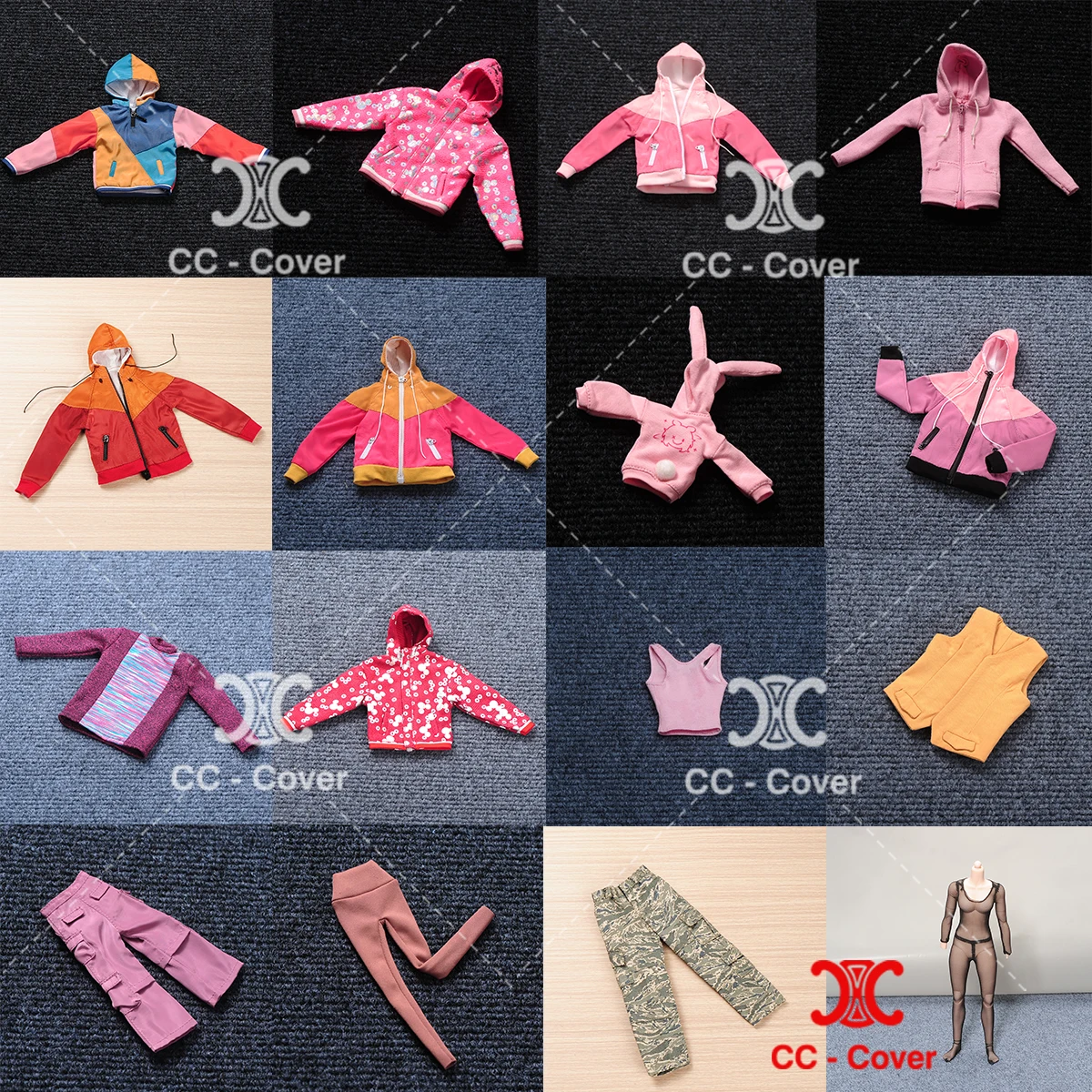 1/6 Schaal Vrouwelijke Jas Lange Mouwen Top Yoga Broek Vest Werkbroek Kleding Accessoire Model Fit 12'' Soldaat Action Figure Body