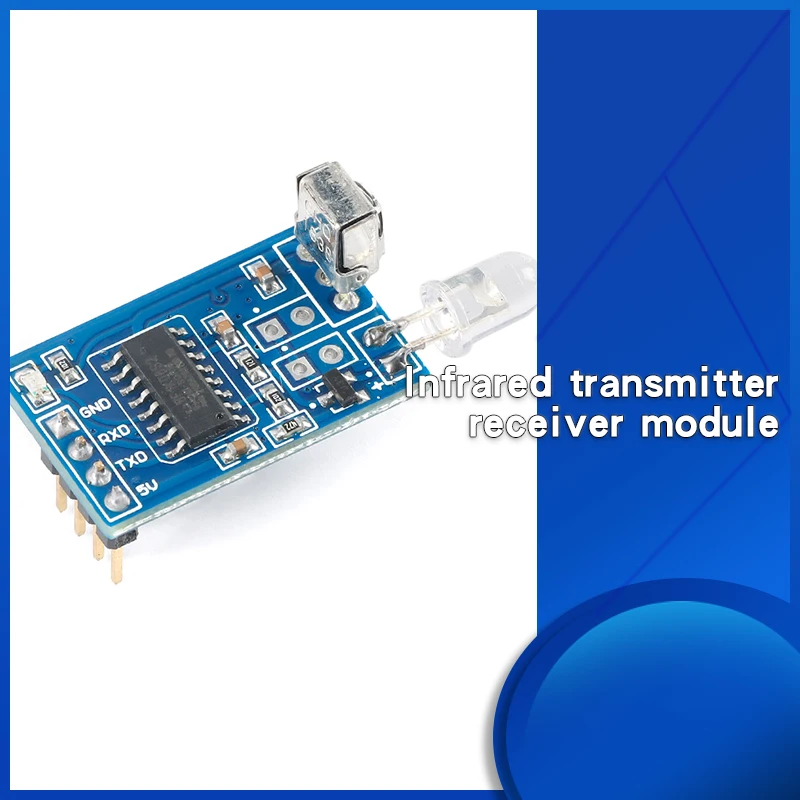 Infrared decoding module Encoding module Infrared wireless communication Receive and transmit serial communication module