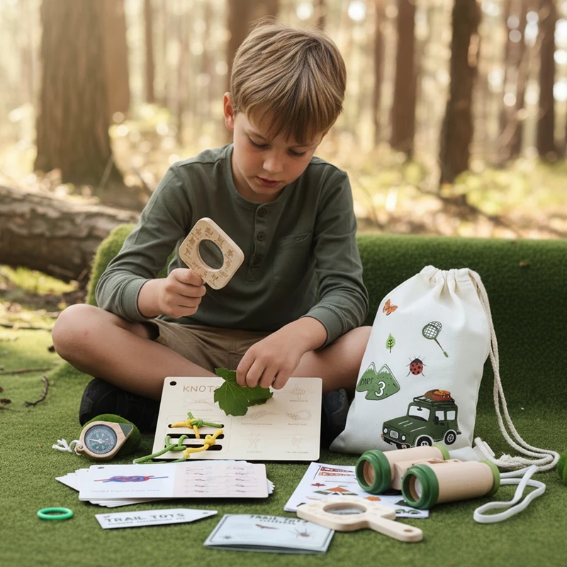 The Outdoor Exploration Set Toys Are Natural Cognition Tools Designed For Children Focusing On Immersive Outdoor Experiences