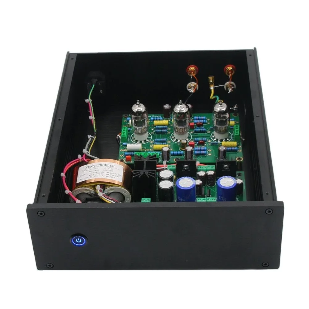 

HiFi DIY Kit Refer EAR834 12AX7 Tube Phono Amplifier Moving Magnet MM RIAA Turntable Home Audio Amp