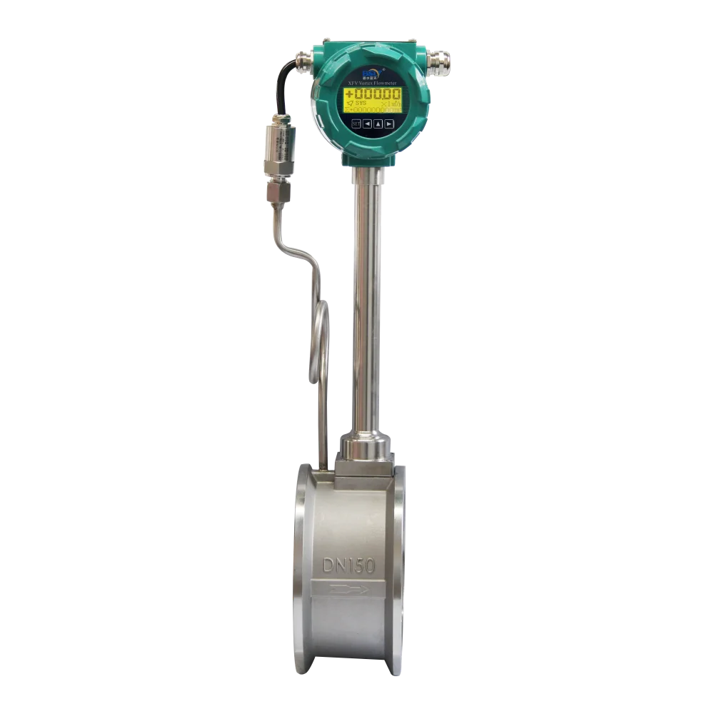 Medidor de flujo de vapor Vortex SS304