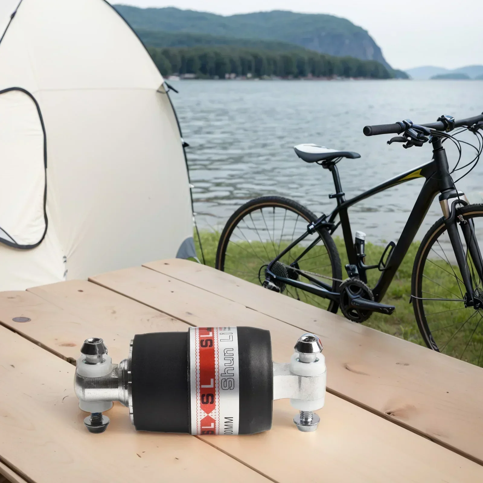 

Air Rear Bike Shock Absorber 100mm Parts Road Bike Mountain Bike 125mm Replacement 175mm Suspension Adjustable