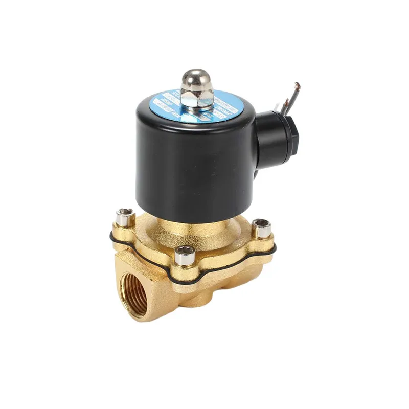 Solenoid Valve Plumbing Manifolds Water Valves 2W Handy Installation Fine Workmanship Compact Size Long-lasting 2W160-15