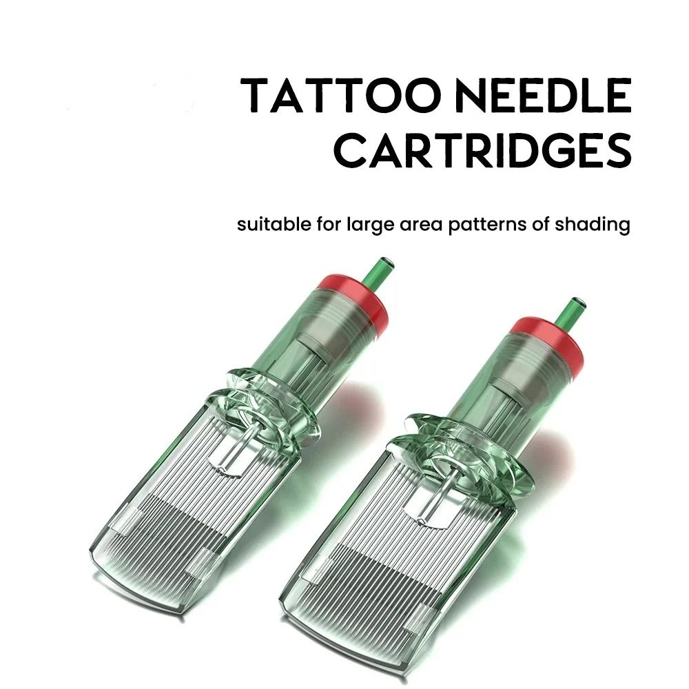 Disposable Open Tip Large Round Tattoo Cartridge Needles 39 45 49 Professional Needle Cartridges For Big Pattern Shadow Work