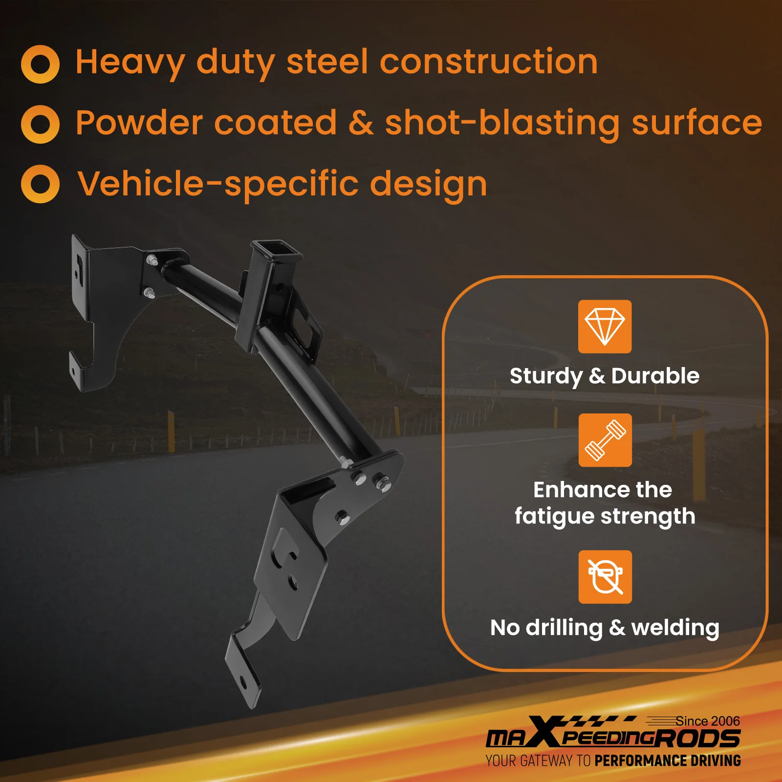 

Задний фаркоп (прицепное устройство) для Subaru Outback Legacy 2020-2025, класс 4, 2 дюйма