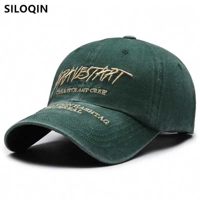 New Brands Washed Cotton Embroidery Baseball Caps For Men Outdated Antique Retro Party Hats Snapback Cap Women's Hat Hip Hop Hat