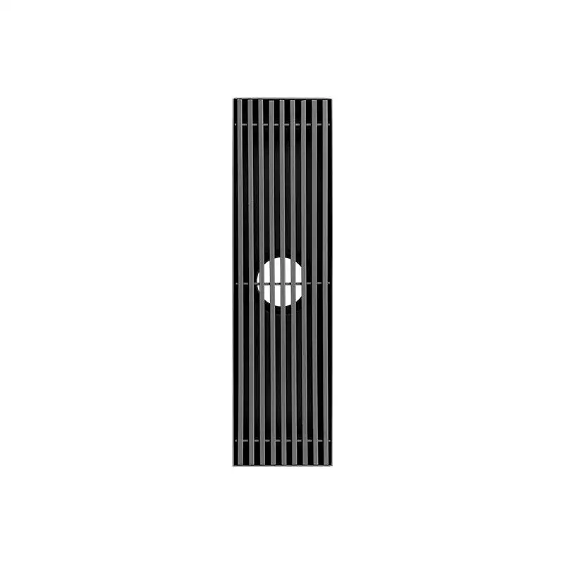 

Floor drain long deodorant core 304 stainless steel bathroom plus rectangular large displacement