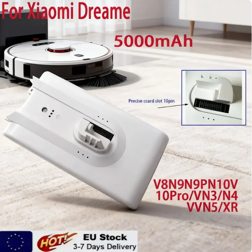 Batteria al litio di ricambio per aspirapolvere portatile senza fili Xiaomi Dreame V8 V9 V10 V9P XR VVN3 VVN4