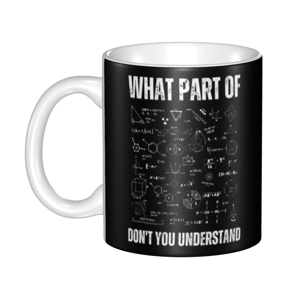 

DIY What Part Of Don't You Understand Ceramic Mug Personalized Coffee Cups Creative Present
