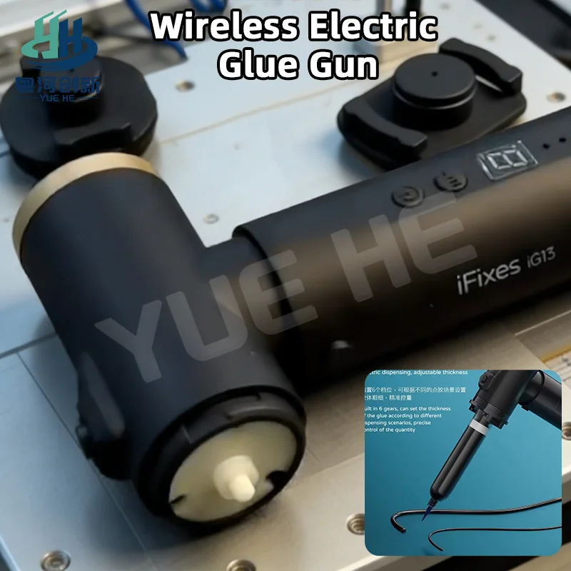 

IFixes IG13 Wireless Portable Electric Dispensing Gun Suitable for Various Adhesives 10CC/30CC Multi-functional Glue Dispenser