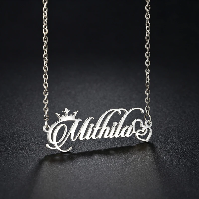 Personalized Gothic Name Choker Necklace, Custom Gift
