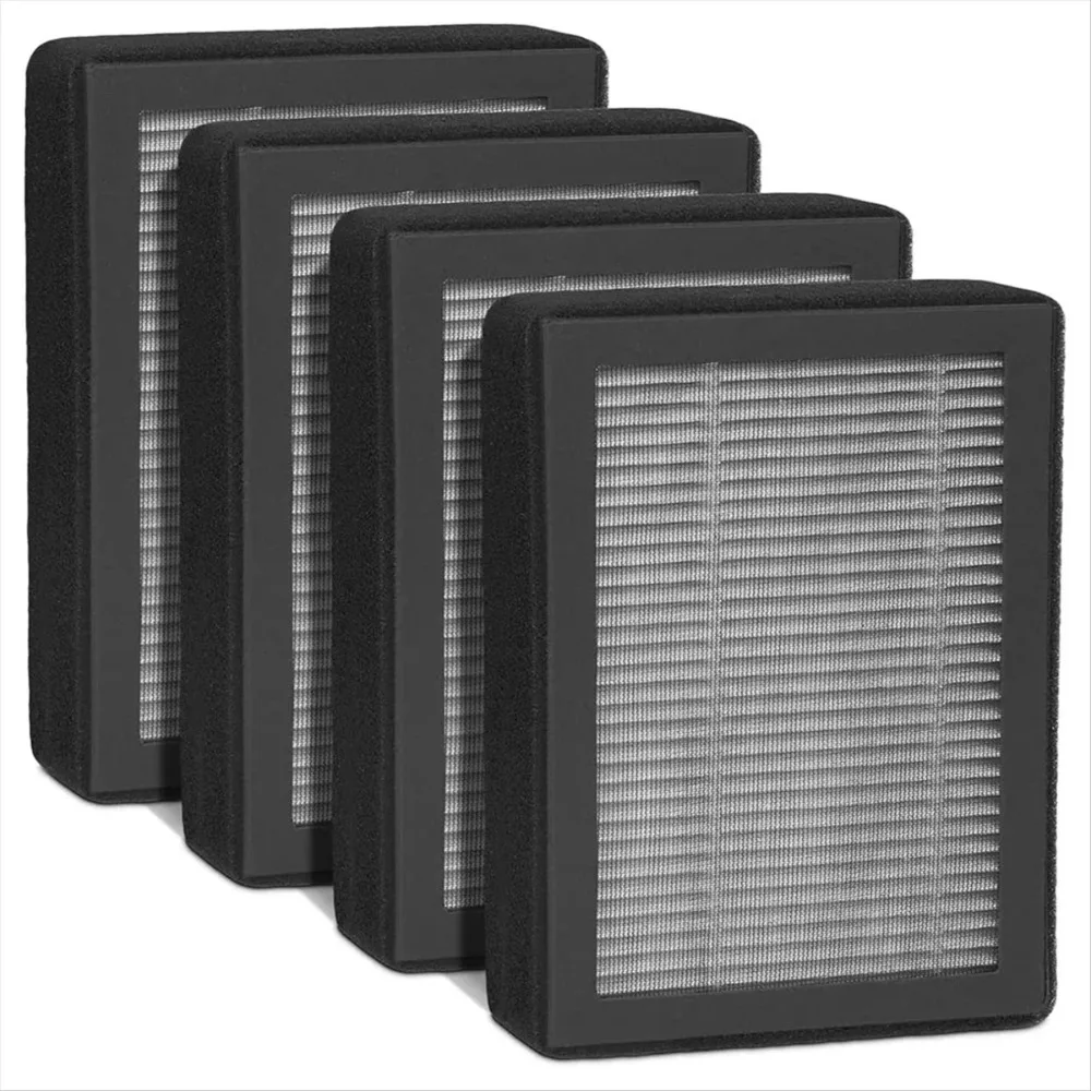 A78E-LV-H128 Replacement Filter Compatible for LEVOIT LV-H128 Air Purifier, LV-H128 H13 True HEPA Replacement Filter 4 Pack
