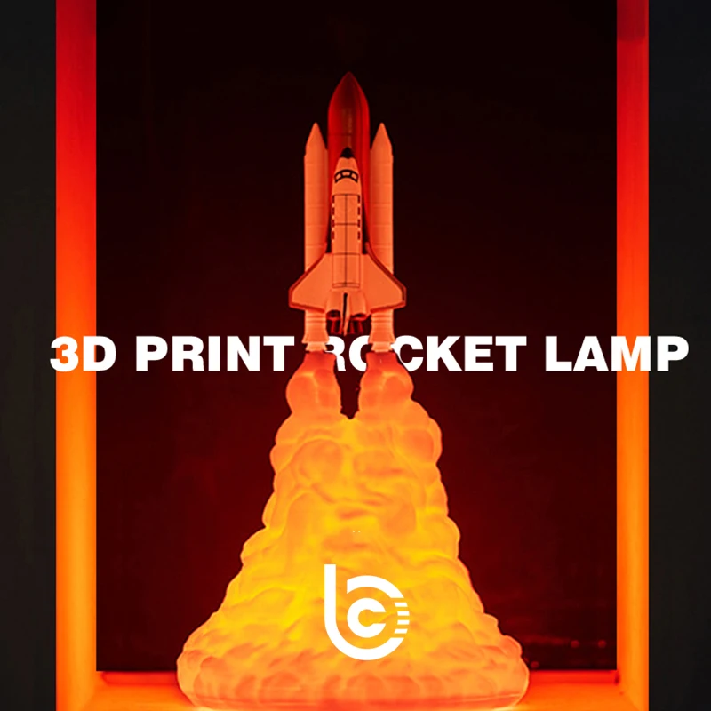 2022 Newest Dropship 3D Print Saturn V Lamps Rechargeable Night Light Apollo 5 For Moon Land Space Lover as Room Decoration