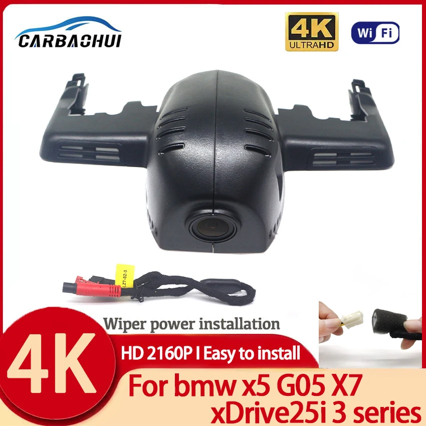 

For bmw x5 G05 X7 xDrive25i 3 series 2019 2020 2021 Easy Installation Dash Cam for Car Camera Recorder Dashcam WIFI Car Dvr