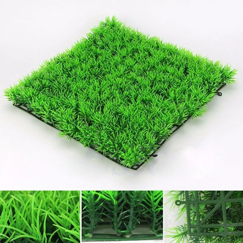 Simulation Aquatic Grass Aquarium Decoration Fish Tank Aquascape Supplies Encrypted Turf Lawn Fake Grass