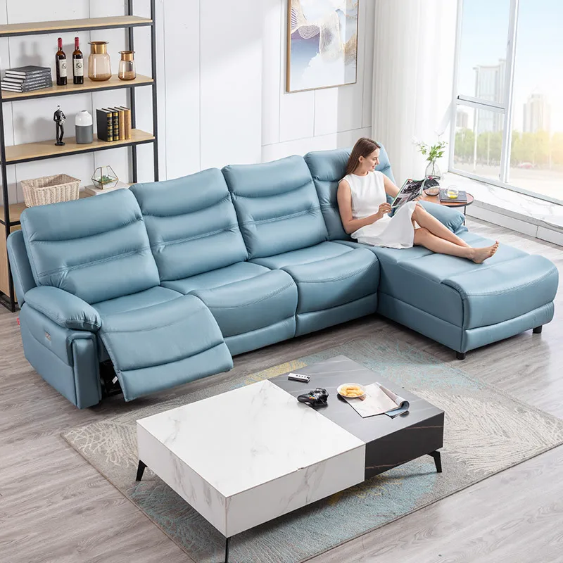 

First-class space capsule sofa living room function home theater electric intelligent combination technology cloth three concubi