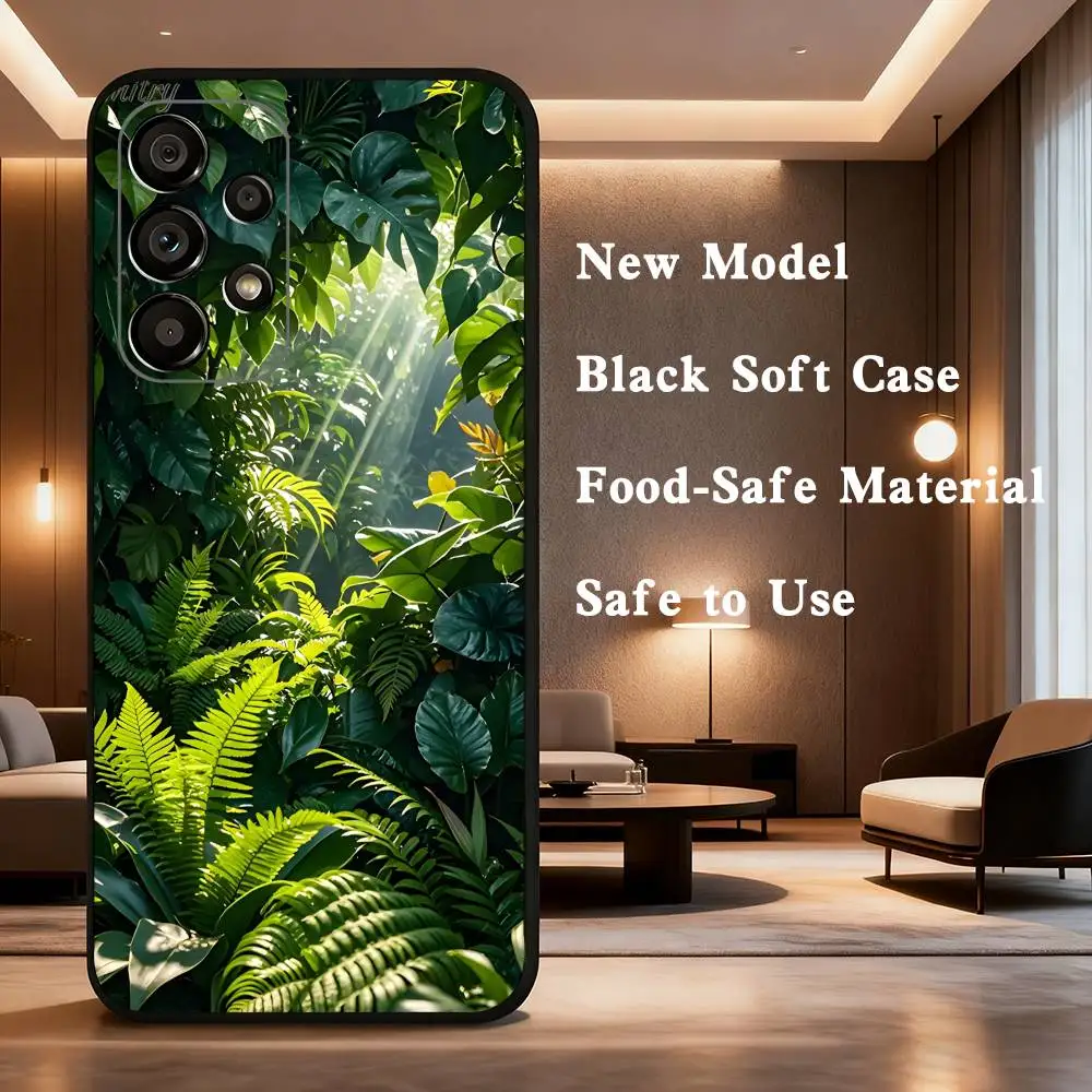 حافظة لهاتف سامسونج جالاكسي A73,31,32,72,41,53,52,71,22,5G,Note,J7,8,9 غطاء أسود ناعم #5