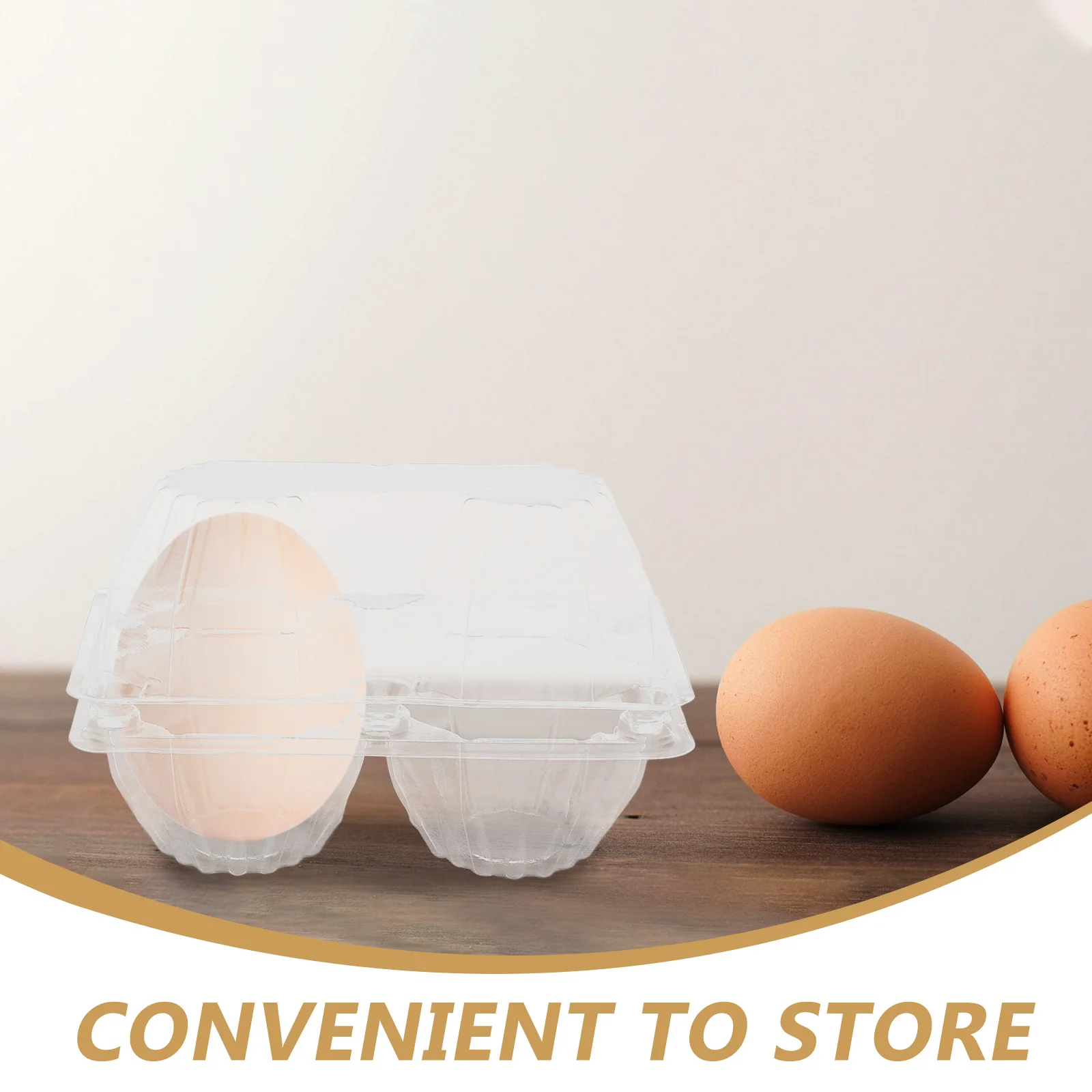 

6 Pcs Egg Tray Bulk Cartons Native Eggs for Storage Container Pvc Dispenser Holder