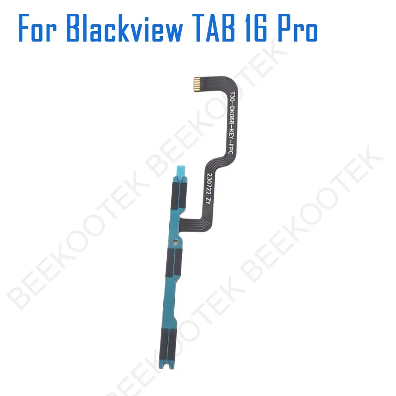 New Original Blackview TAB 16 Pro Power On/Off + Volume FPC Key Up/Down Button Flex Cable FPC For Blackview Tab 16 Pro Tablet