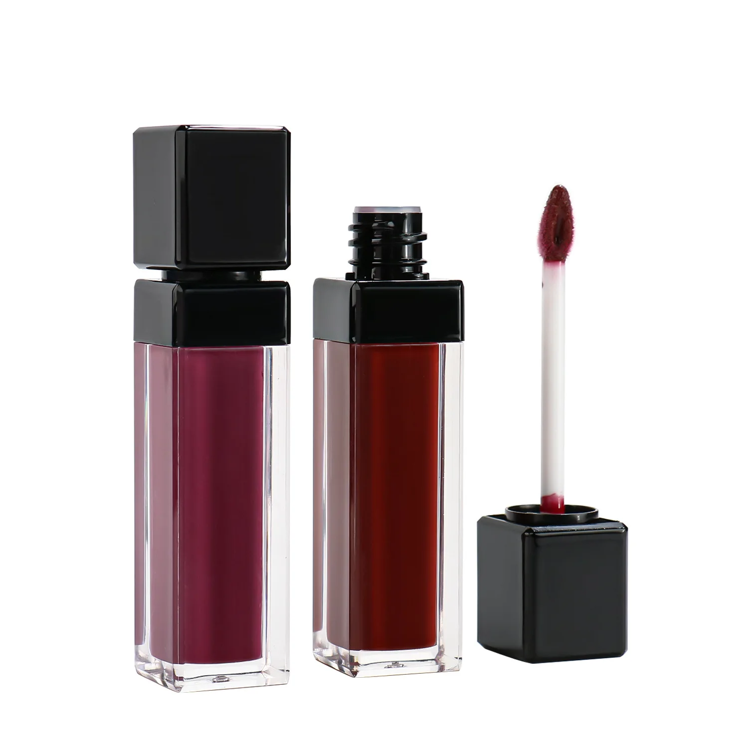 Customized Logo Liquid Lipsticks Waterproof Velvet Matte Lip Gloss Long Lasting Non-stick Cup Lip Tint Makeup