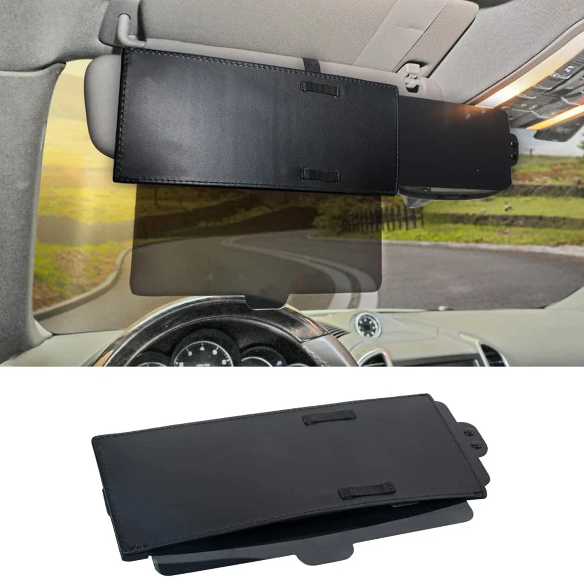 

Car Visor Extender Anti-Glare Adjustable Anti-impact Car Sunshade Extension Interior Accessories for Most Automobile SUV Truck
