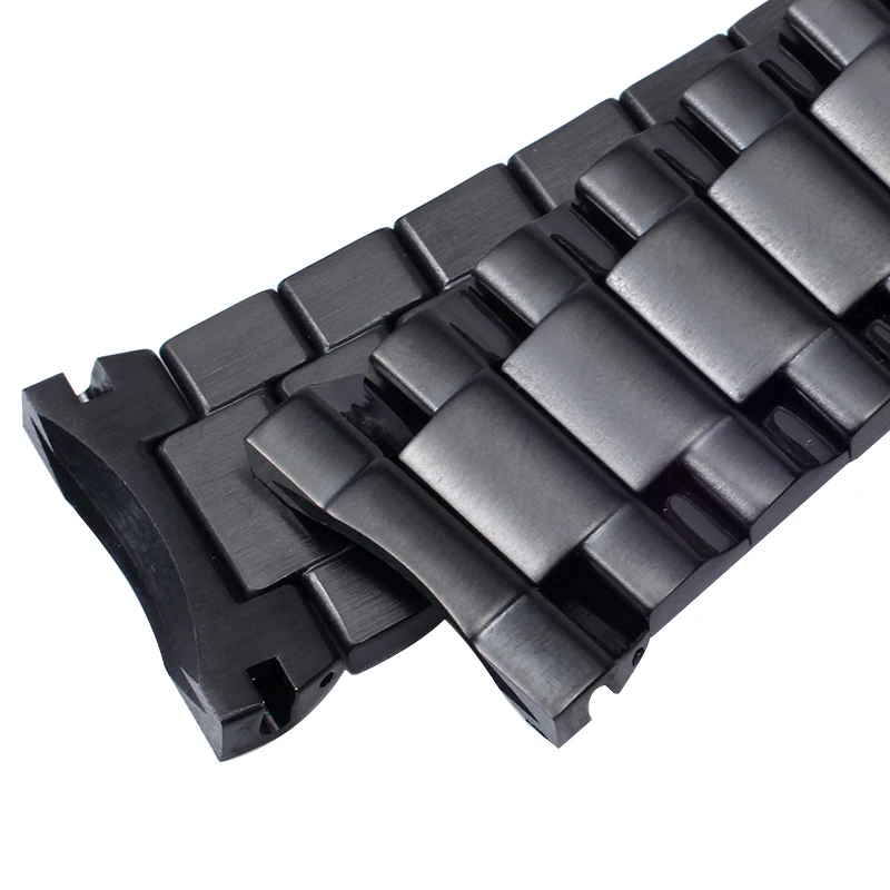 Correas de reloj diésel antialérgicas, acero inoxidable sólido, Dz4323, Dz4318, hebilla plegable 4309, interfaz de arco, correa de reloj de 26mm para hombre