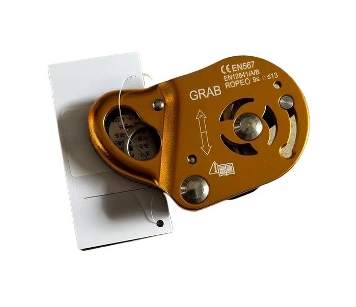 High altitude anti fall device, safety rope, movable rope gripper, air conditioner installation, anti fall self-locking device