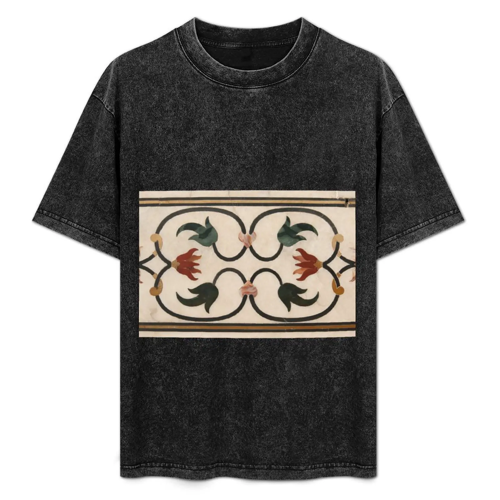 

Taj Mahal Marble Inlay T-Shirt t shirts designer man t shirt designer T-Shirt