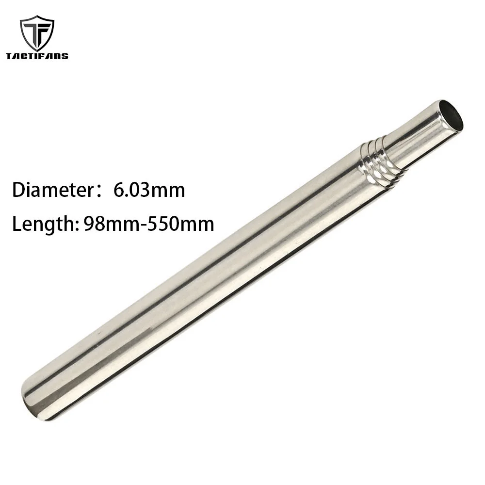 New Design Outdoor Blowing Torch Adjustable Survival Tool Stainless Steel Inner Barrel Diameter 6.03mm Legth 247mm to 550mm