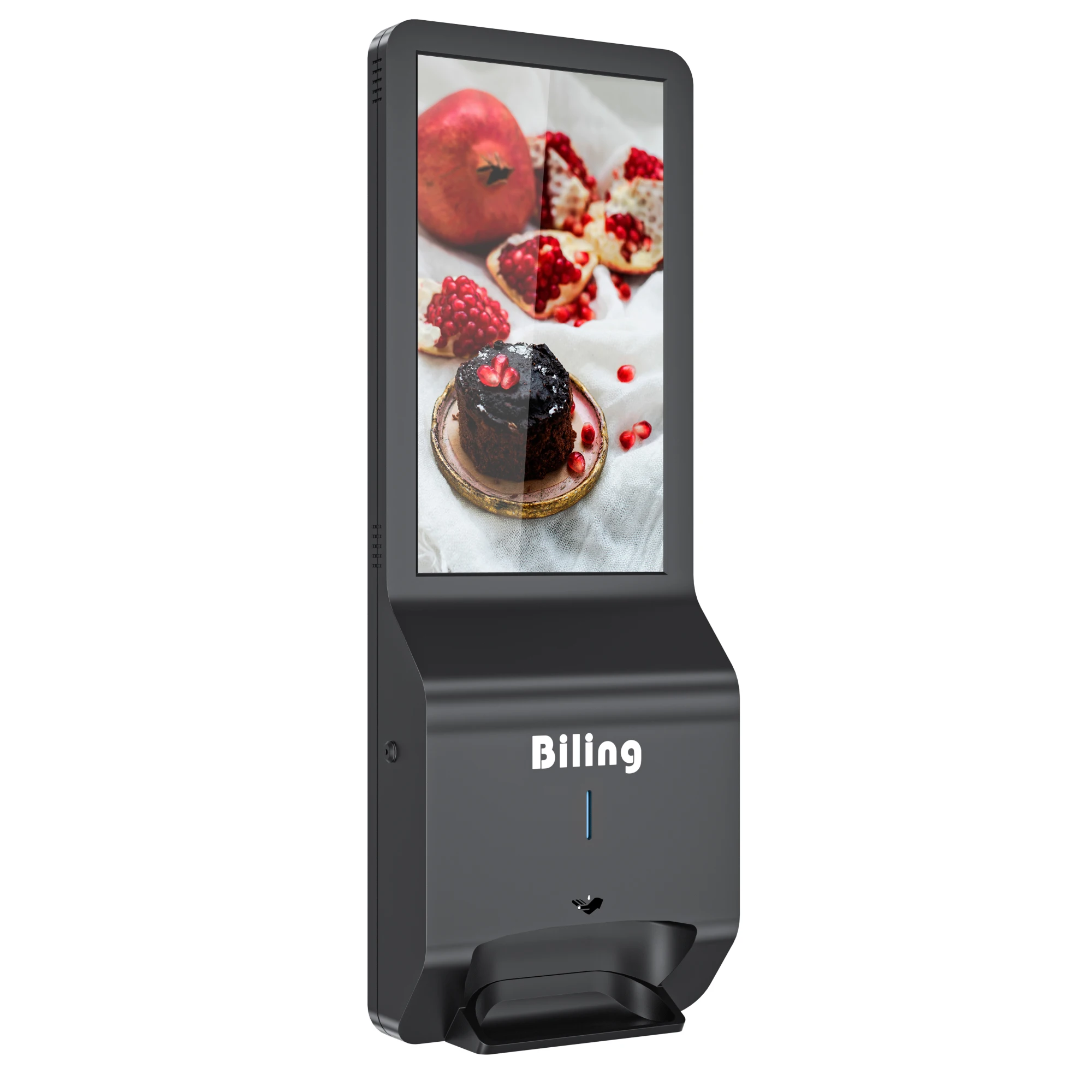Digital Signage Kiosk Hand Sanitizers Automatic Soap Dispenser Advertising Players