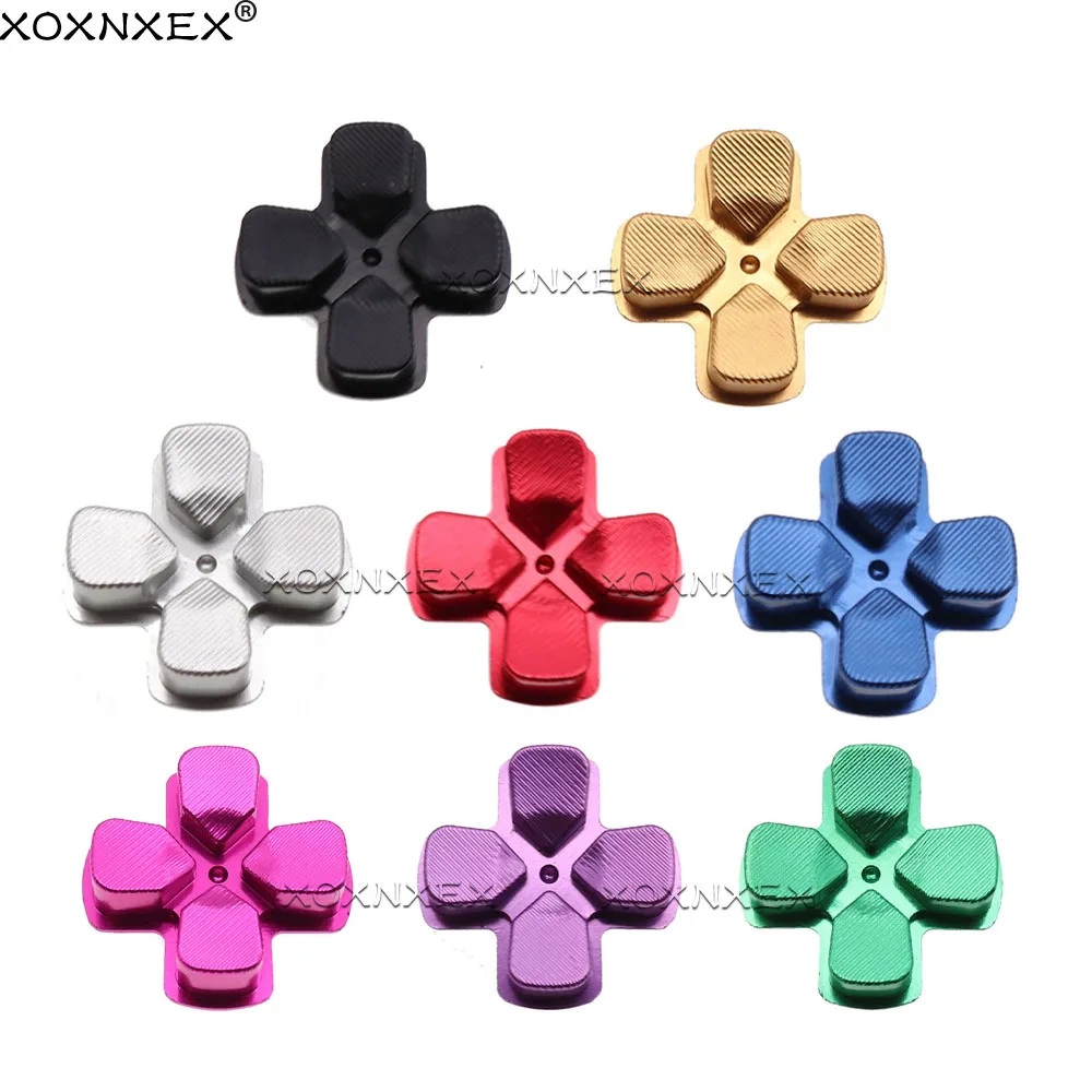 1PC Metal D-pad Action Button Cross Dpad direction Key Repair Replacement for PS4 DS4 Gamepad Controller