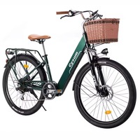 CYSUM Cityrun Electric Bicycle 250W Motor 36V 10Ah Battery Adult Electric Bicycle 26 * 1.95 Inch Tire City Commuter E-bike