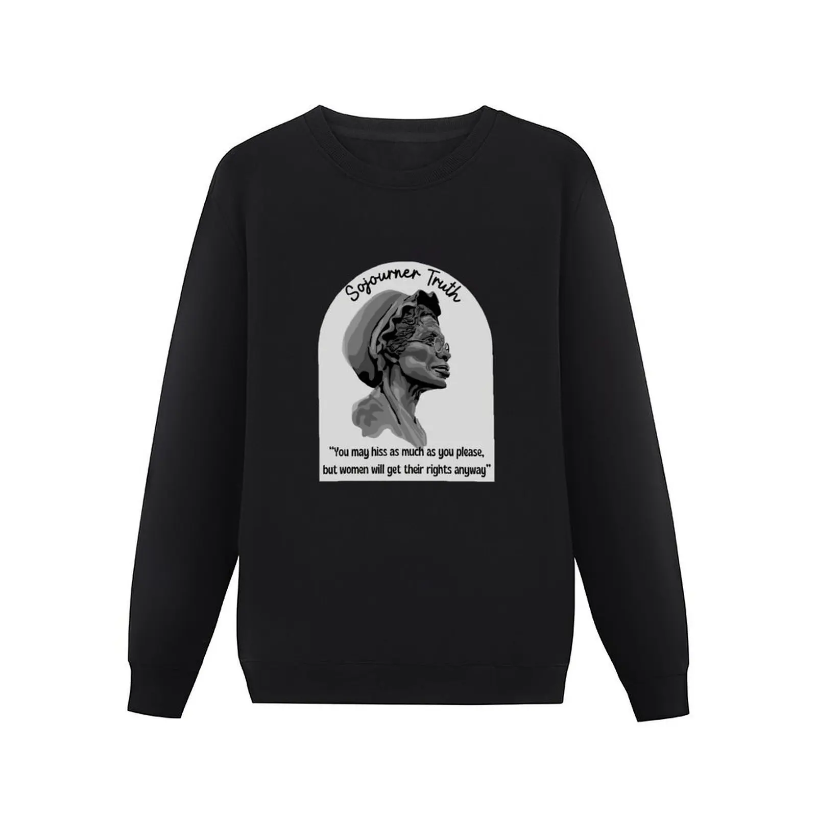 Sojourner Truth Portrait and Quote Pullover Hoodie autumn jacket men clothes for men korean clothes new in hoodies & sweat-shirt