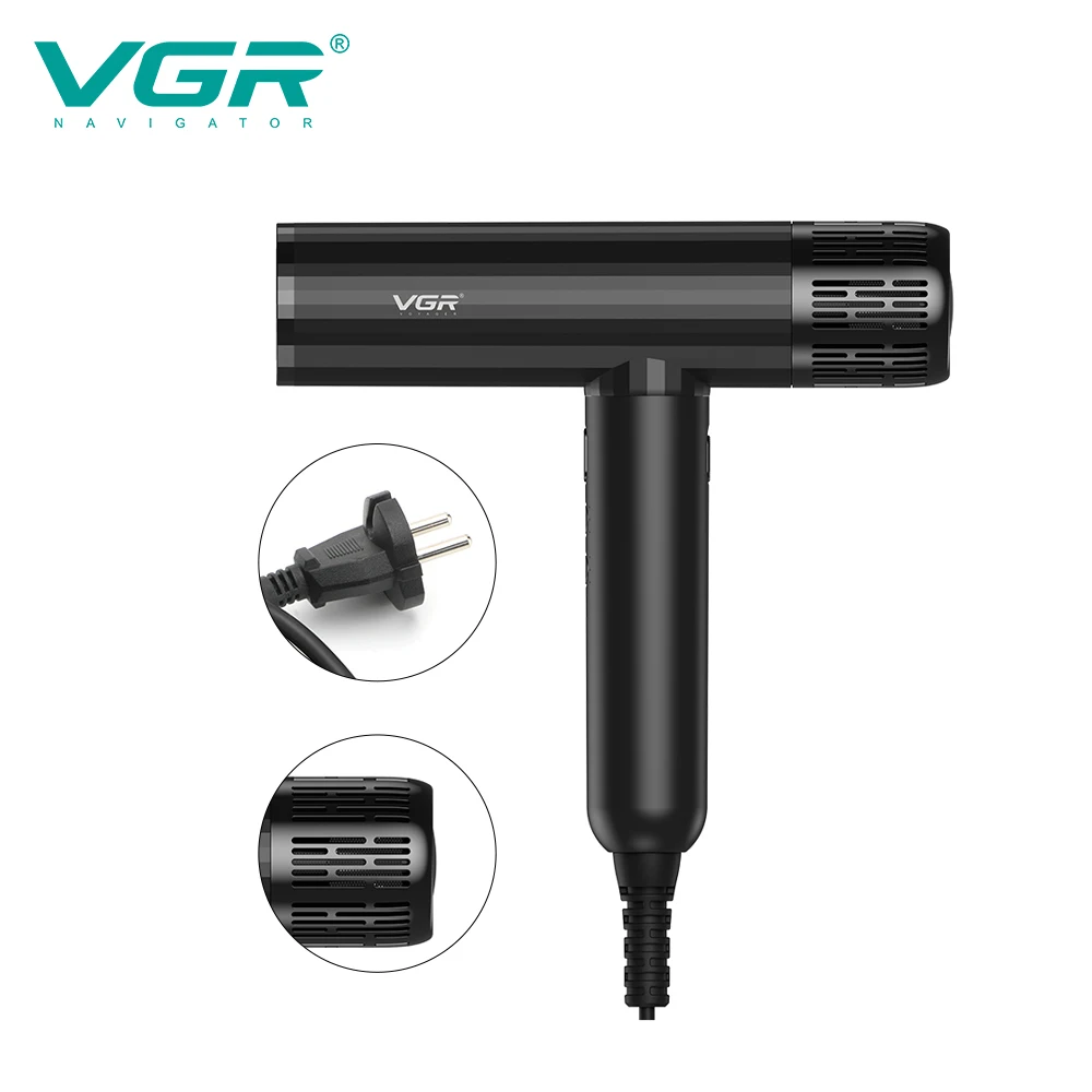 VGR V-427 Hair Dryer Professional 110000 RPM Hair Dryer Negative Ion Barber Salon Air Blower Brushless Motor Hair Dryer Machine