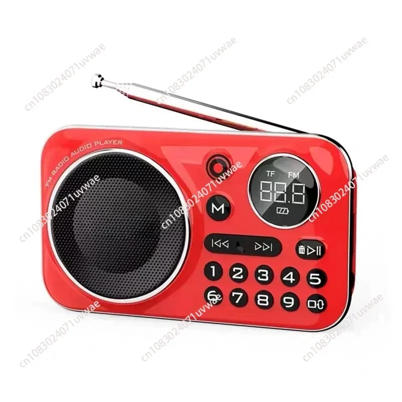 Portable Radio,Pocket Radio Rechargeable with Best Reception,Long Battery Life,Hi-Fi Wireless Bluetooth Speakers