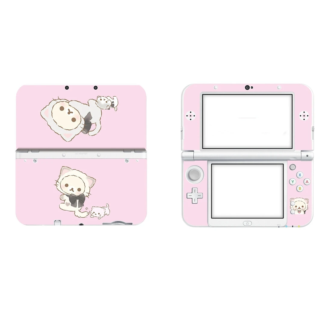 Kawaii Korilakkuma pełna naklejka na okładkę skórka naklejka na nowe skórki 3DS XL naklejki na nowy 3DS LL Vinyl Protector skórka naklejka